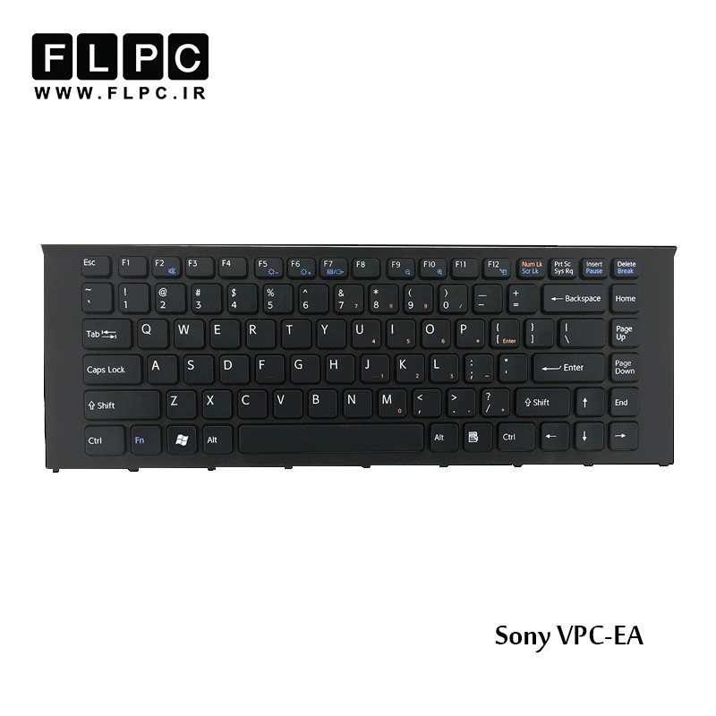 کیبورد لپ تاپ سونی VPC-EA مشکی-بافریم Sony VPC-EA Laptop Keyboard
