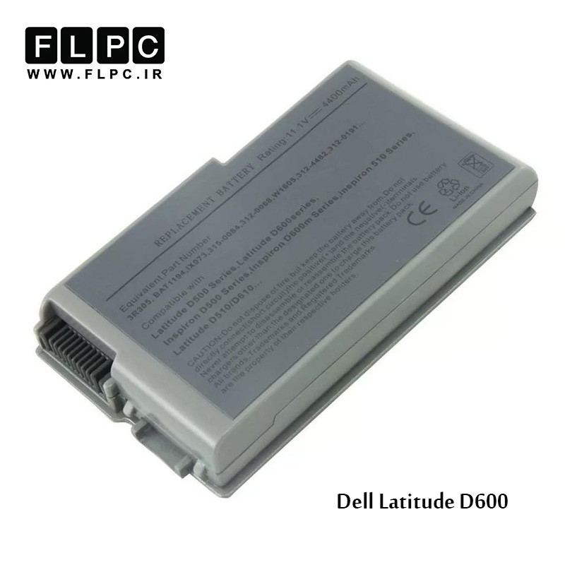 باطری لپ تاپ دل  Dell laptop battery Latitude D600 - 6cell