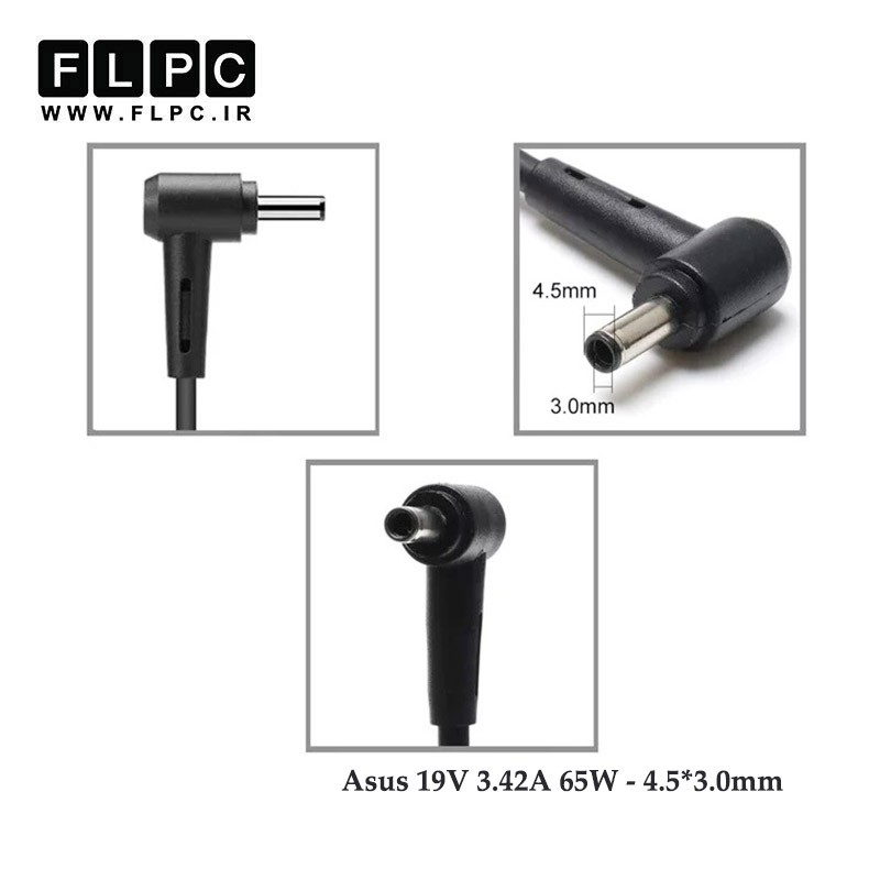 آداپتور لپ تاپ ایسوس Asus laptop adaptor 19V-3.42A Original