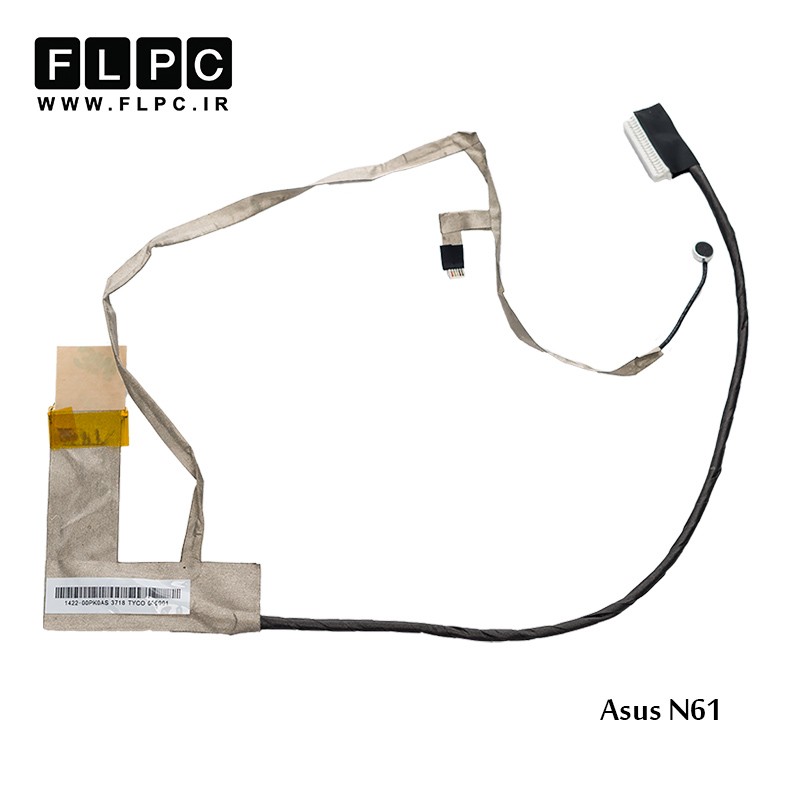 فلت تصویر لپ تاپ ایسوس Asus N61 Laptop Screen Cable _1422-00LB0AS9 وب درشت
