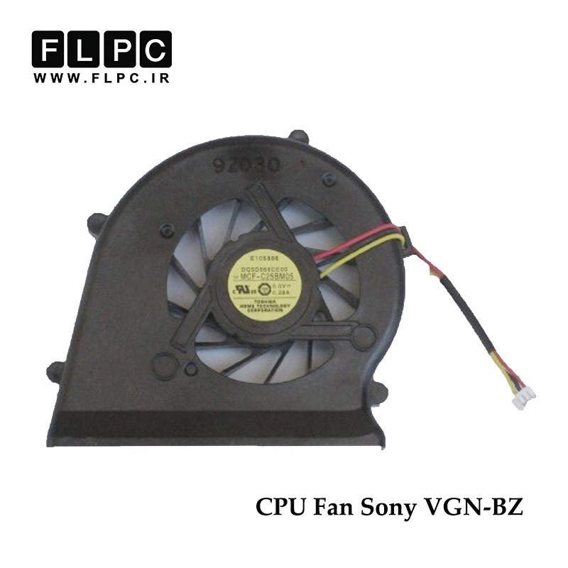 سی پی یو فن سونی Sony Laptop Cpu Fan VGN-BZ