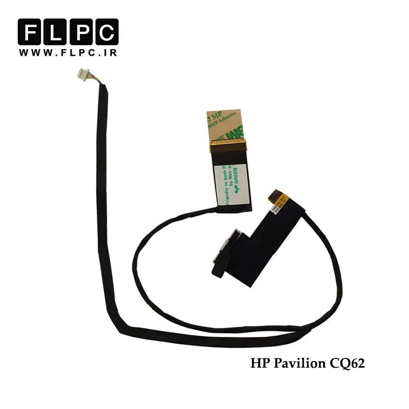 فلت تصویر لپ تاپ اچ پی HP Pavilion CQ62 Laptop Screen Cable _350401P00-350401C00-600-G-GEK-G سبز - باوب