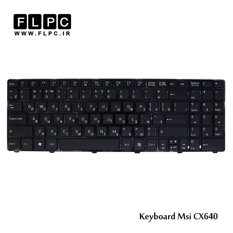 کیبورد لپ تاپ ام اس آی MSI Laptop keyboard CR640