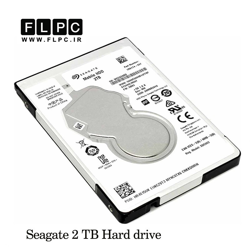 هارد لپ تاپ  2 ترا بایتی سیگیت ساتا 2.5 اینچ /  Seagate 2TB Laptop HDD SATA 128MB