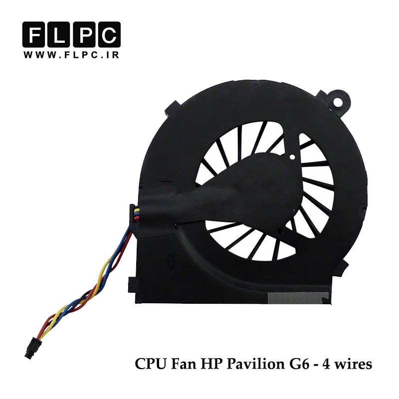 فن لپ تاپ اچ پی HP Pavilion G6 Laptop CPU Fan _4wire چهار سیم