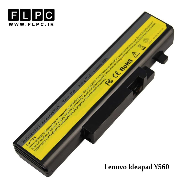 باطری باتری لپ تاپ لنوو Lenovo Labtop Battery Y560-6cell