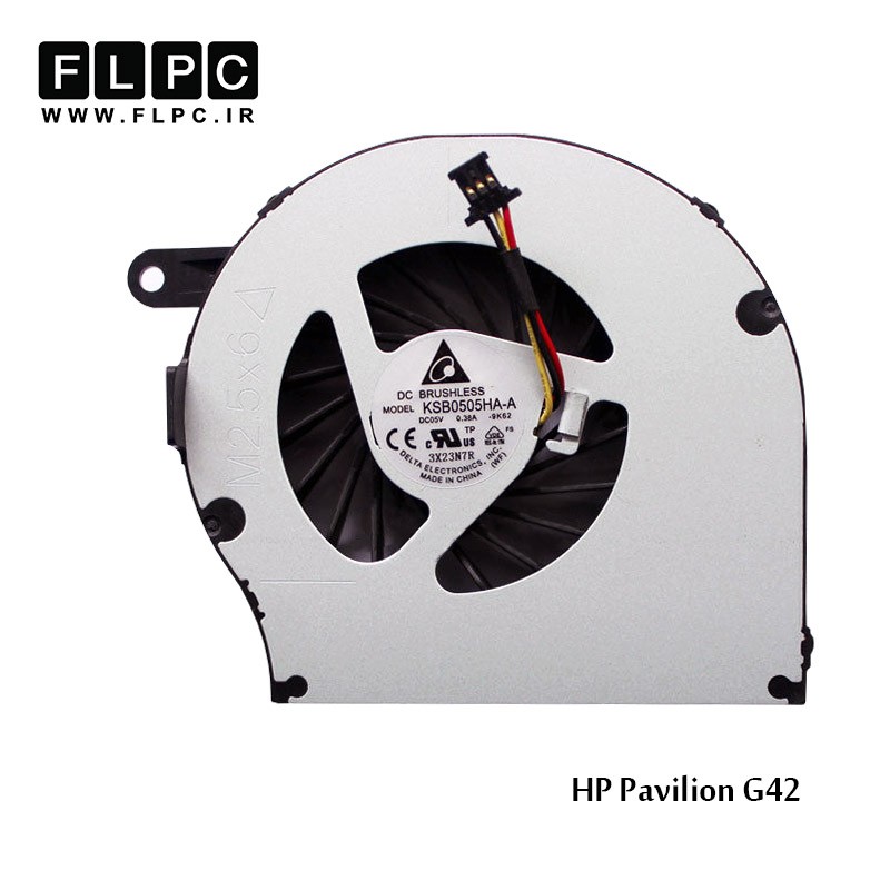 فن لپ تاپ اچ پی HP Pavilion G42 برد سبز- سه سیم