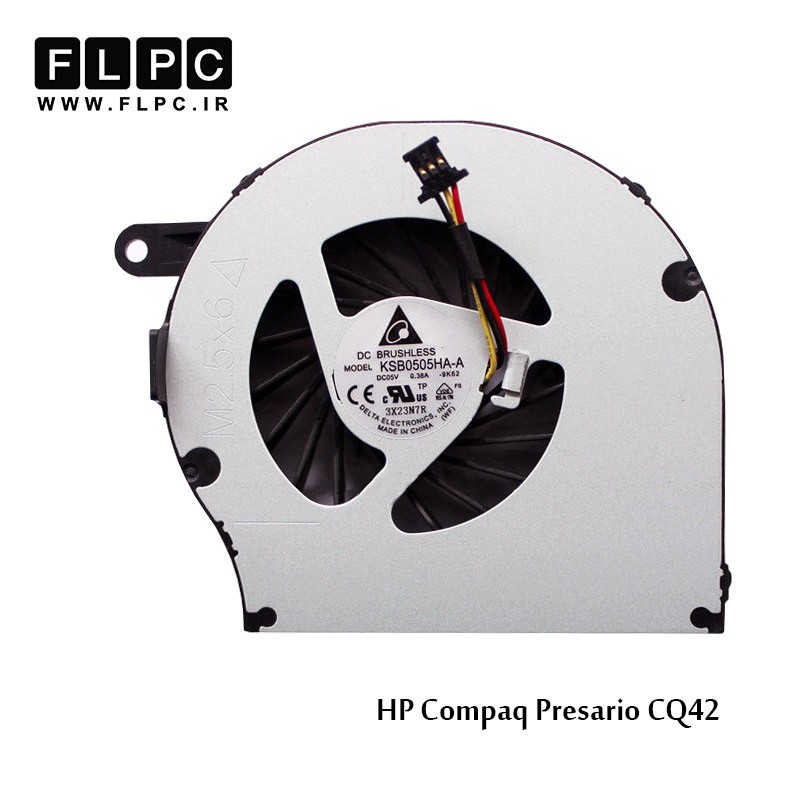 فن لپ تاپ اچ پی HP Compaq CQ42 برد سبز- سه سیم