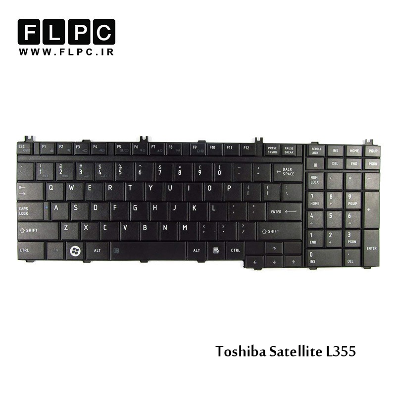 کیبورد لپ تاپ توشیبا Toshiba Laptop Keyboard Satellite L355