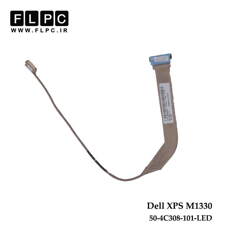 فلت تصویر لپ تاپ دل Dell XPS M1330 Laptop Screen Cable _50-4C308-101-LED-30pin فشاری