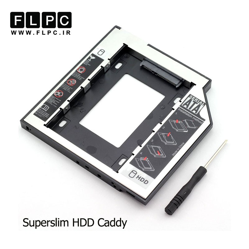 تبدیل دی وی دی به هارد HDD Caddy Sata SuperSlim 9.5mm-9mm