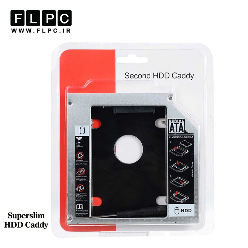 تبدیل دی وی دی به هارد HDD Caddy Sata SuperSlim 9.5mm-9mm