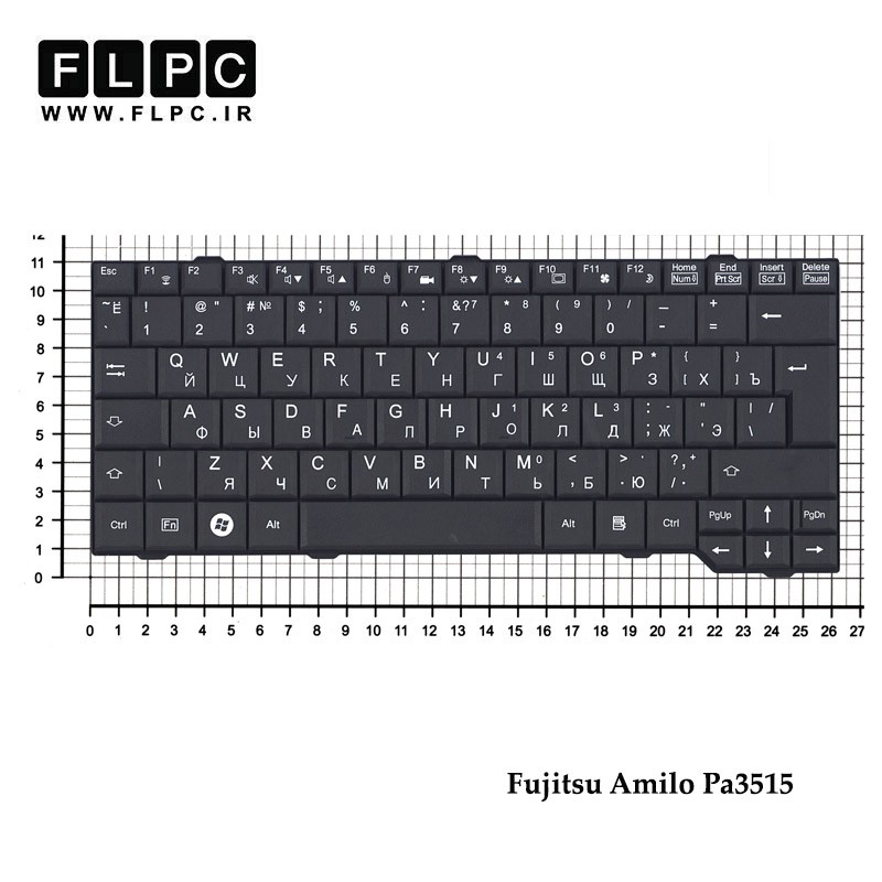 کیبورد لپ تاپ فوجیتسو Fujitsu Amilo Pa3515
