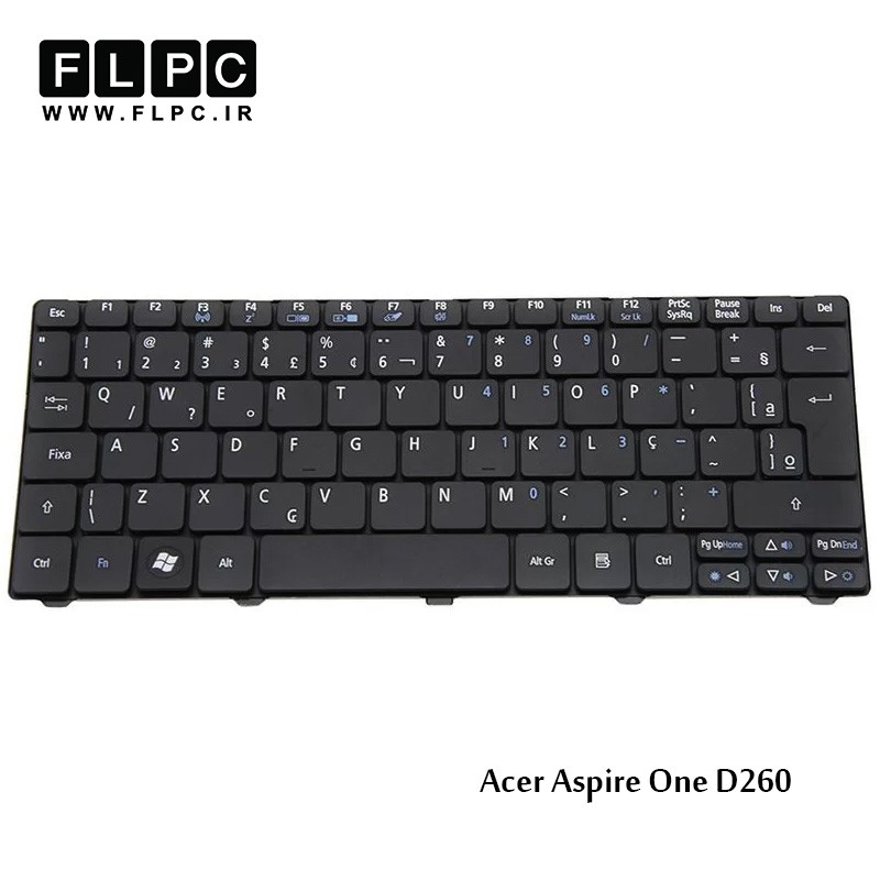 کیبورد لپ تاپ ایسر Acer Laptop Keyboard Aspire One D260