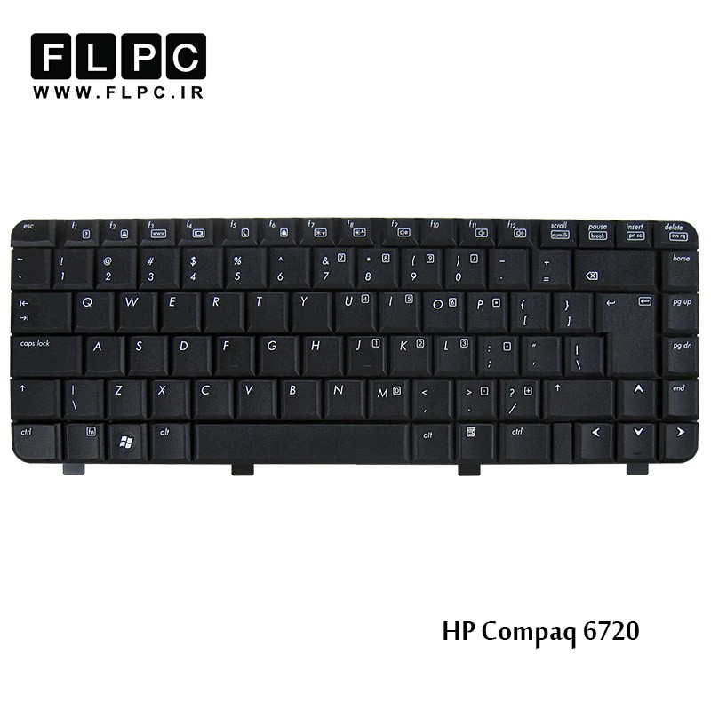 کیبورد لپ تاپ اچ پی HP Laptop Keyboard Compaq 6720 مشکی
