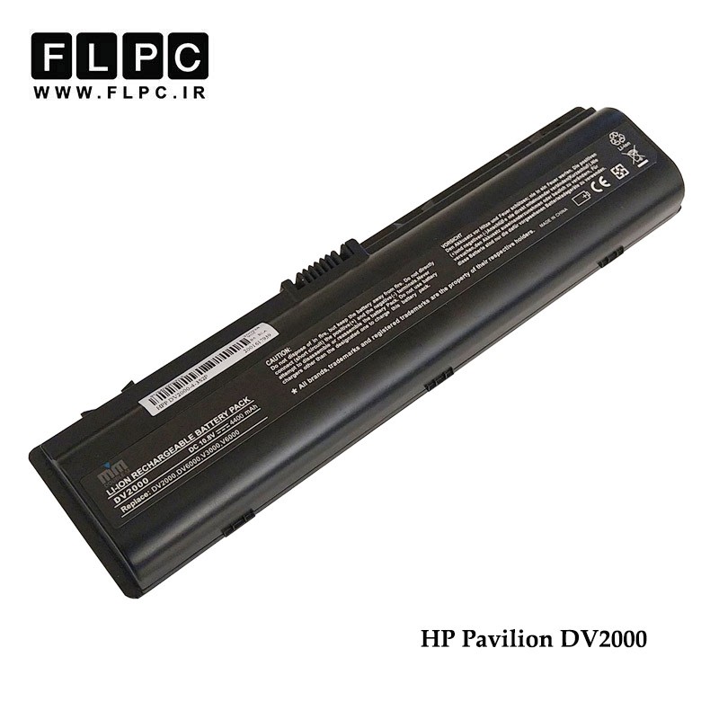باتری لپ تاپ اچ پی HP Pavilion DV2000 _4400mAh برند MM