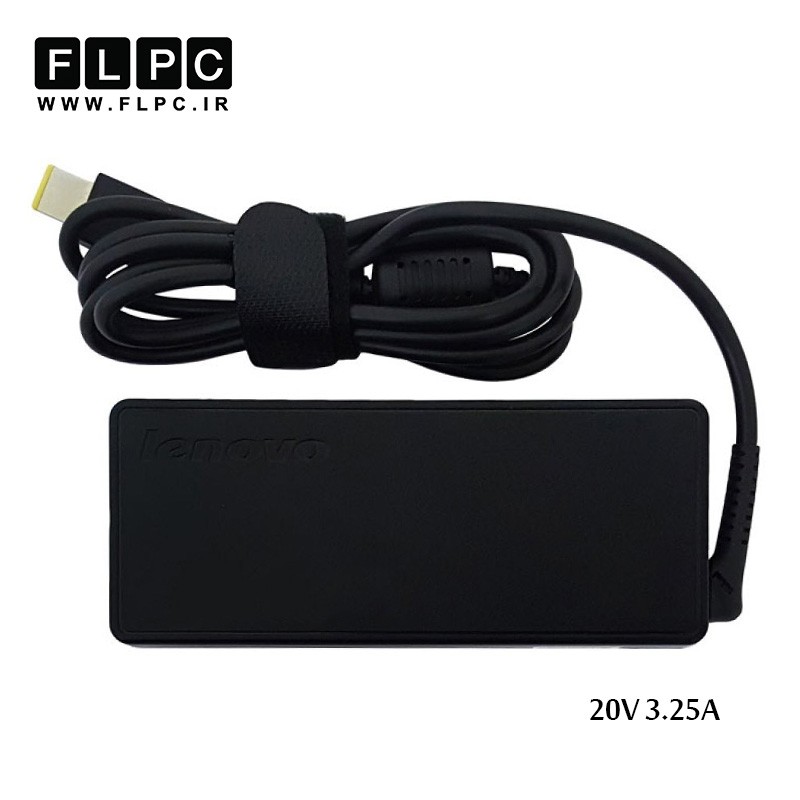 آداپتور لپ تاپ لنوو  Lenovo Laptop Adaptor 20V-3.25A USB Original