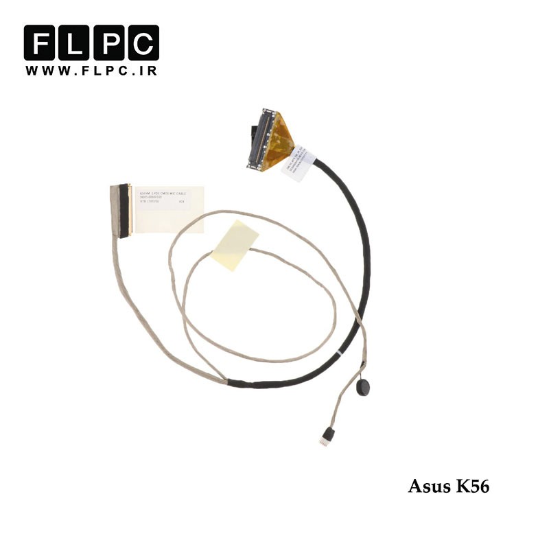 فلت تصویر لپ تاپ ایسوس Asus K56 Laptop Screen Cable _14005-00600000-40Pin فشاری