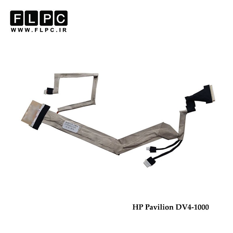 کابل فلت لپ تاپ اچ پی HP Laptop LVDS cable Pavilion dv4-1000 DC02000IO00 LCD