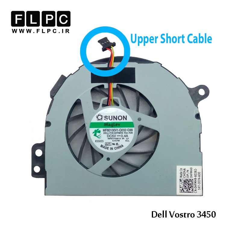فن لپ تاپ دل Dell Vostro 3450 Laptop CPU Fan
