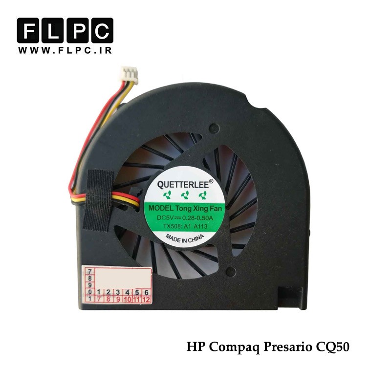 فن لپ تاپ اچ پی HP Laptop CPU Fan Compaq Presario CQ50