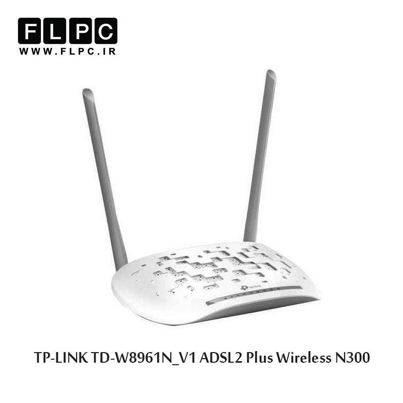 مودم روتر ADSL2 Plus بی سیم N300 تی پی-لینک مدل TD-W8961N_V1