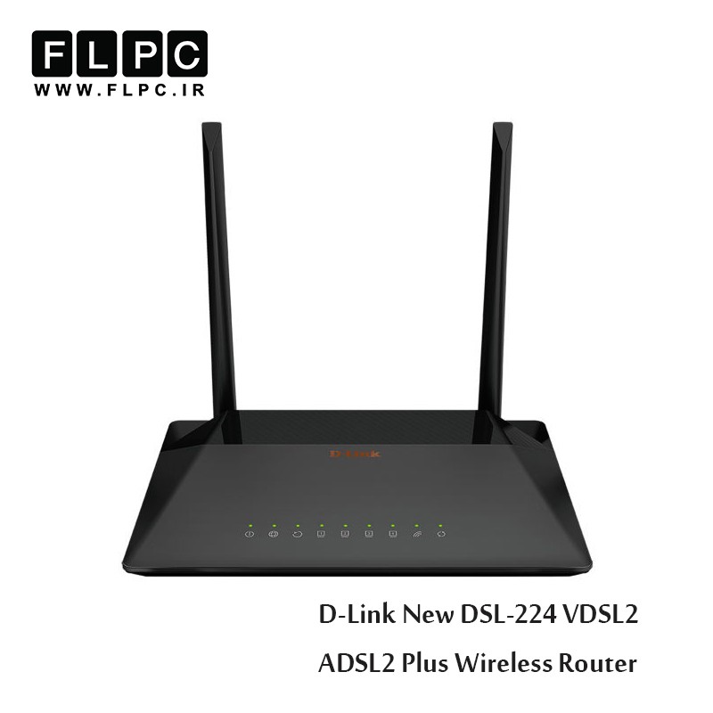 مودم روتر بی سیم ADSL2 Plus و VDSL2 دی لینک مدل DSL-224 NEW