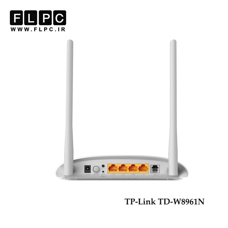 مودم روتر بی سیم ADSL2 Plus تی پی-لینک مدل TD-W8961N