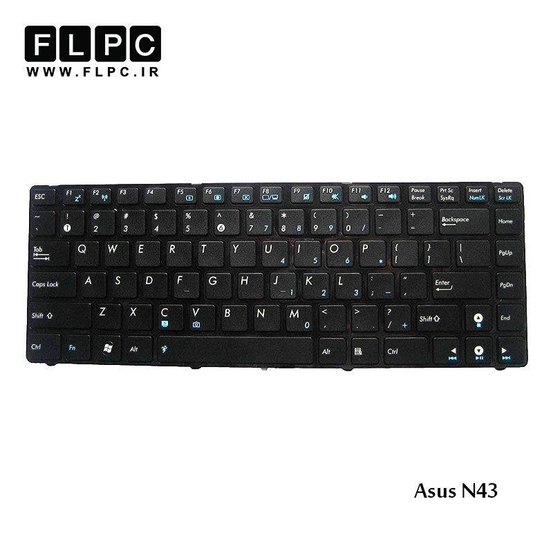 کیبورد لپ تاپ ایسوس Asus Laptop keyboard N43