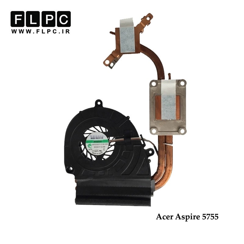 هیت سینک و فن لپ تاپ ایسر Acer Aspire 5755 Laptop Heatsink+fan گرافیک دار