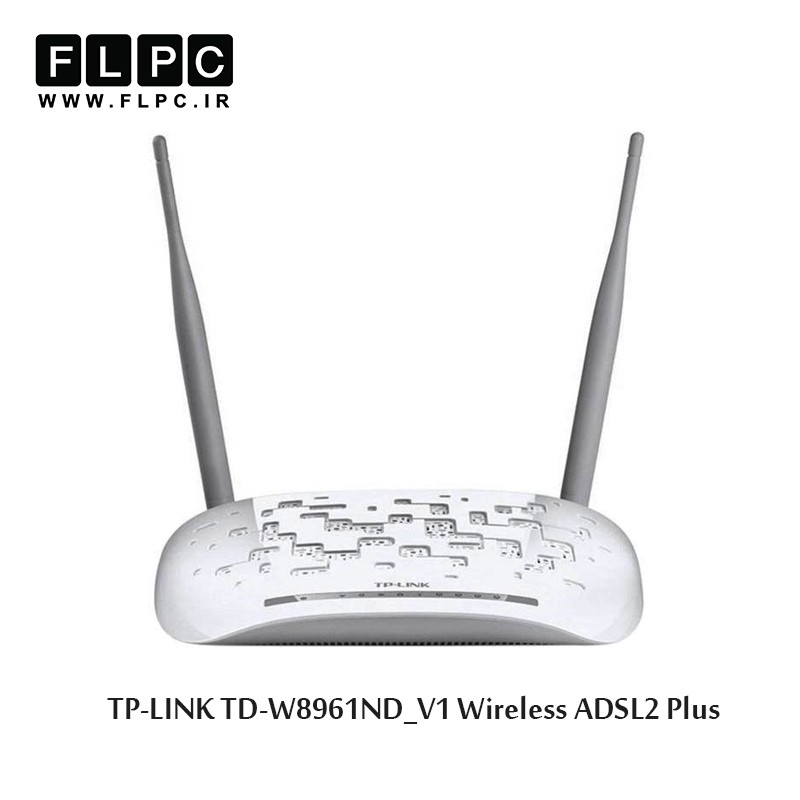 مودم روتر بی سیم ADSL2 Plus تی پی-لینک مدل TD-W8961ND_V1