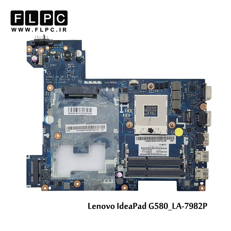 مادربورد لپ تاپ لنوو Lenovo Laptop Motherboard G580 