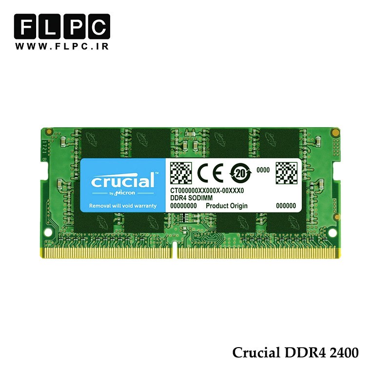 رم لپ تاپ 8 گیگابایت کروشیال Crucial Laptop Ram 8GB DDR4 2400