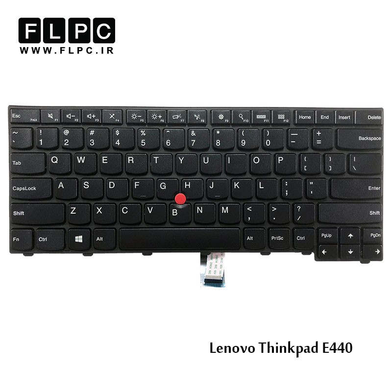 کیبورد لپ تاپ لنوو Lenovo Laptop Keyboard Thinkpad E440 مشکی-با موس-با فریم