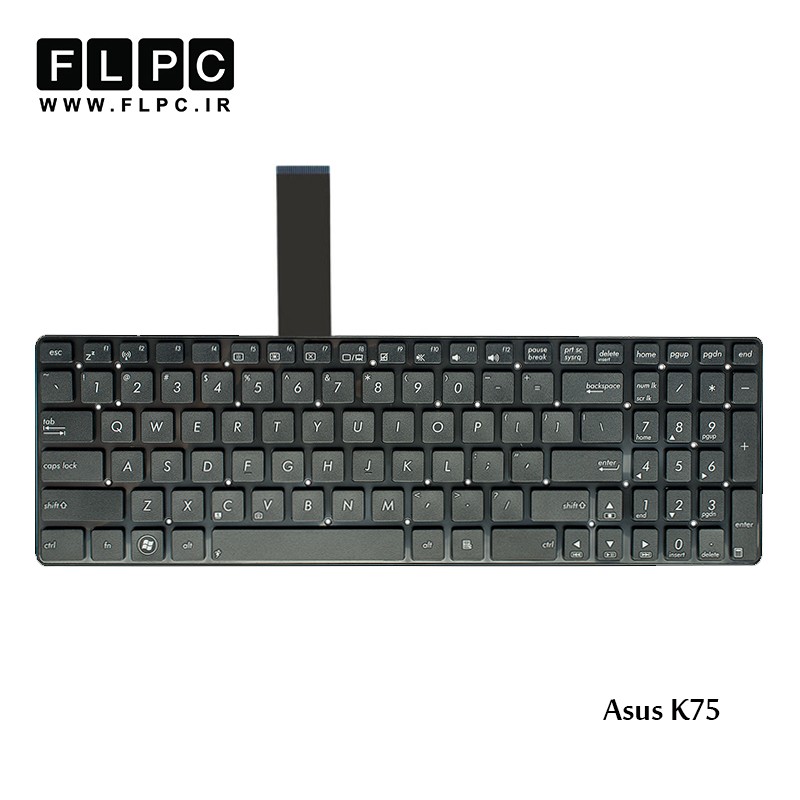 Keyboard Laptop ASUS k75 کیبرد-کی برد لپ تاپ ایسوس