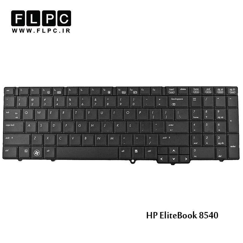 کیبورد لپ تاپ اچ پی HP Laptop Keyboard EliteBook 8540 مشکی