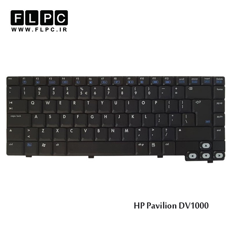 کیبورد لپ تاپ اچ پی HP Laptop Keyboard Pavilion DV1000 مشکی