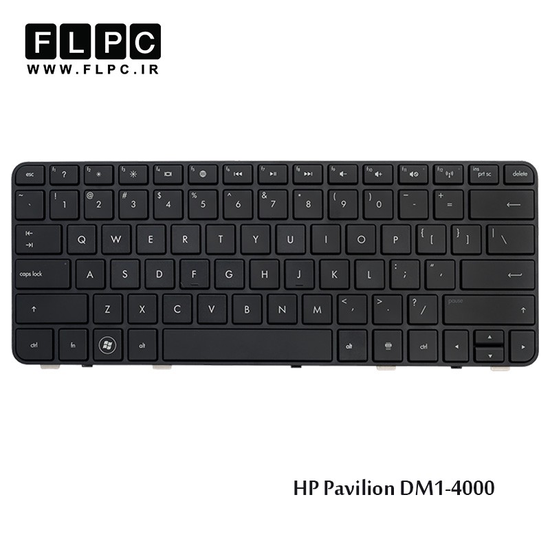 کیبورد لپ تاپ اچ پی HP Laptop Keyboard Pavilion DM1-4000 مشکی-بافریم