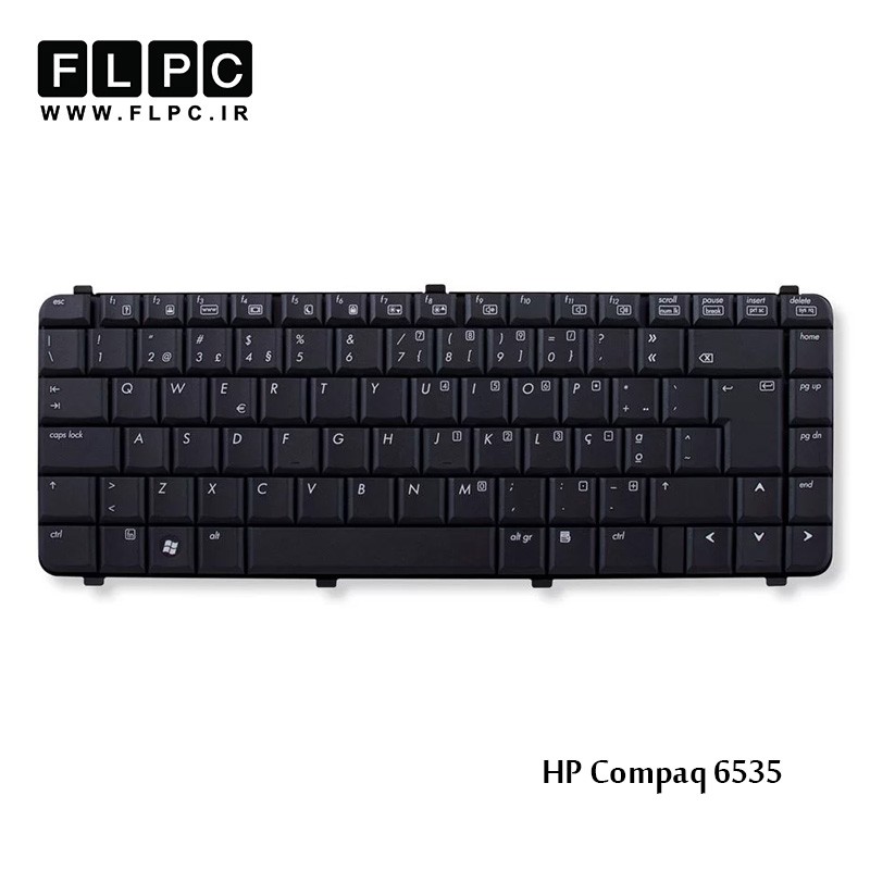 کیبورد لپ تاپ اچ پی HP Laptop Keyboard Compaq 6535s مشکی