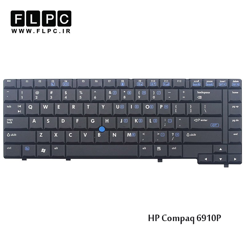کیبورد لپ تاپ اچ پی HP Laptop Keyboard Compaq 6910P مشکی-باموس