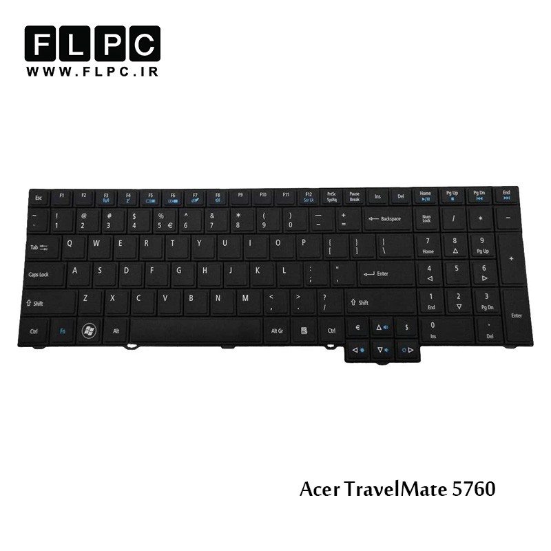 کیبورد لپ تاپ ایسر Acer Laptop Keyboard کیبورد لپ تاپ ایسر Acer Laptop Keyboard TravelMate 5760
