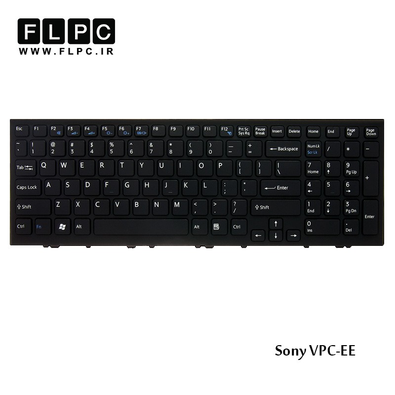 کیبورد لپ تاپ سونی VPC-EE مشکی-بافریم Sony VPC-EE Laptop Keyboard