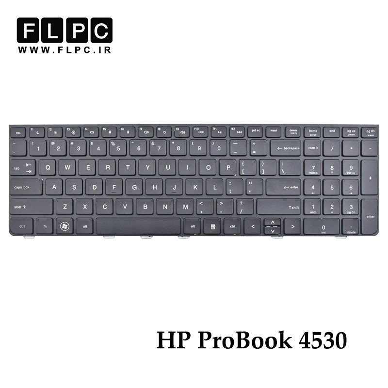 کیبورد لپ تاپ اچ پی HP ProBook 4530 مشکی- بافریم