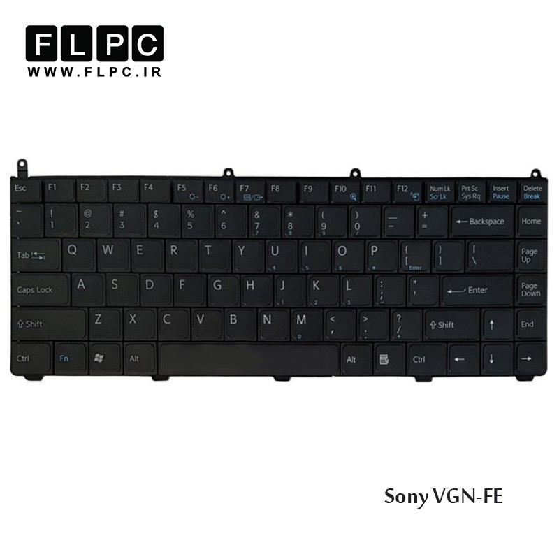 کیبورد لپ تاپ سونی Sony Laptop Keyboard VGN-FE مشکی