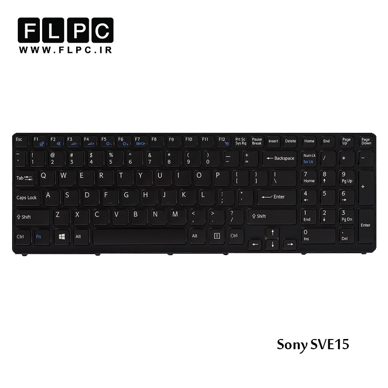 Keyboard Laptop Sony SVE15 کیبرد-کی برد لپ تاپ سونی