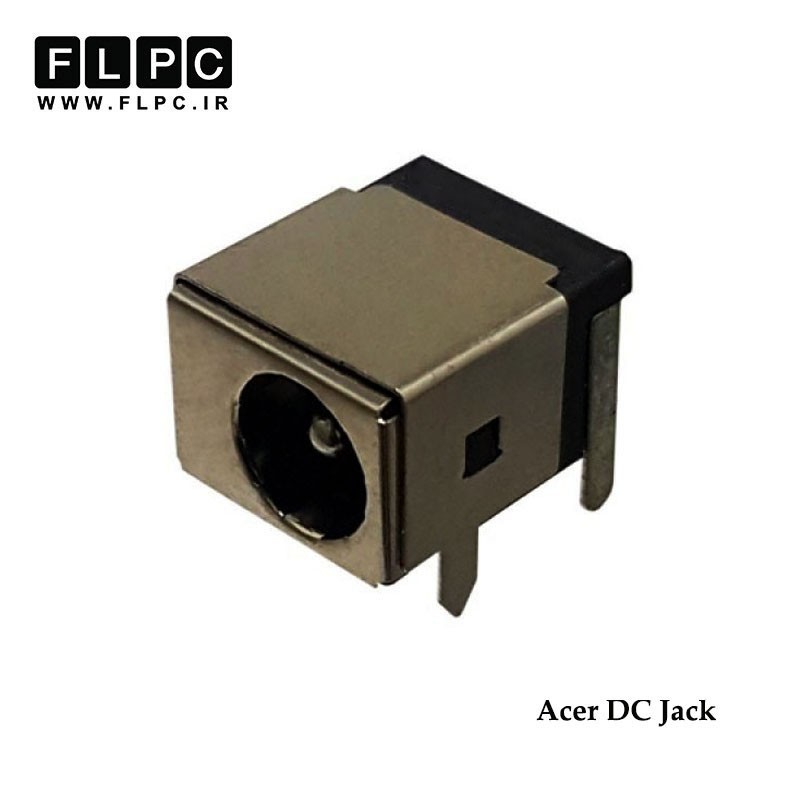 جک برق لپ تاپ ایسر خوابیده 5 پایه از کنار  Acer DC Jack Laptop FL003