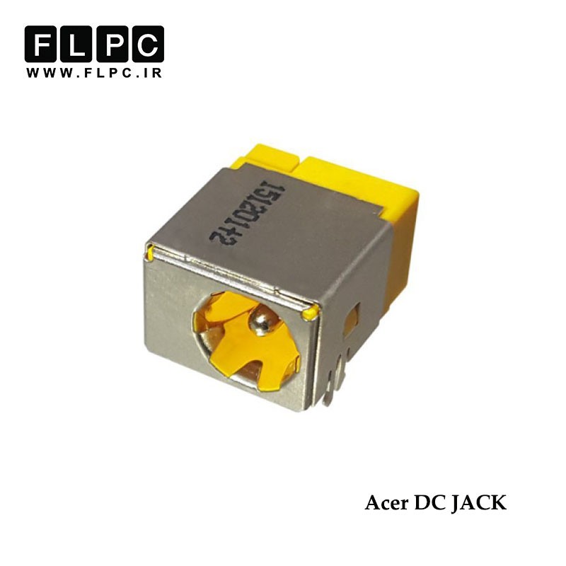 جک برق لپ تاپ ایسر خوابیده 5 پایه از وسط Acer Laptop DC Jack FL123