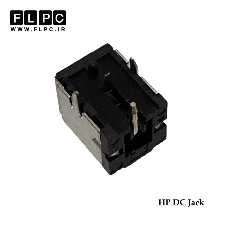 جک برق لپ تاپ اچ پی نرمال روی برد 4 پایه HP DC Jack Laptop FL010 Normal On PCB