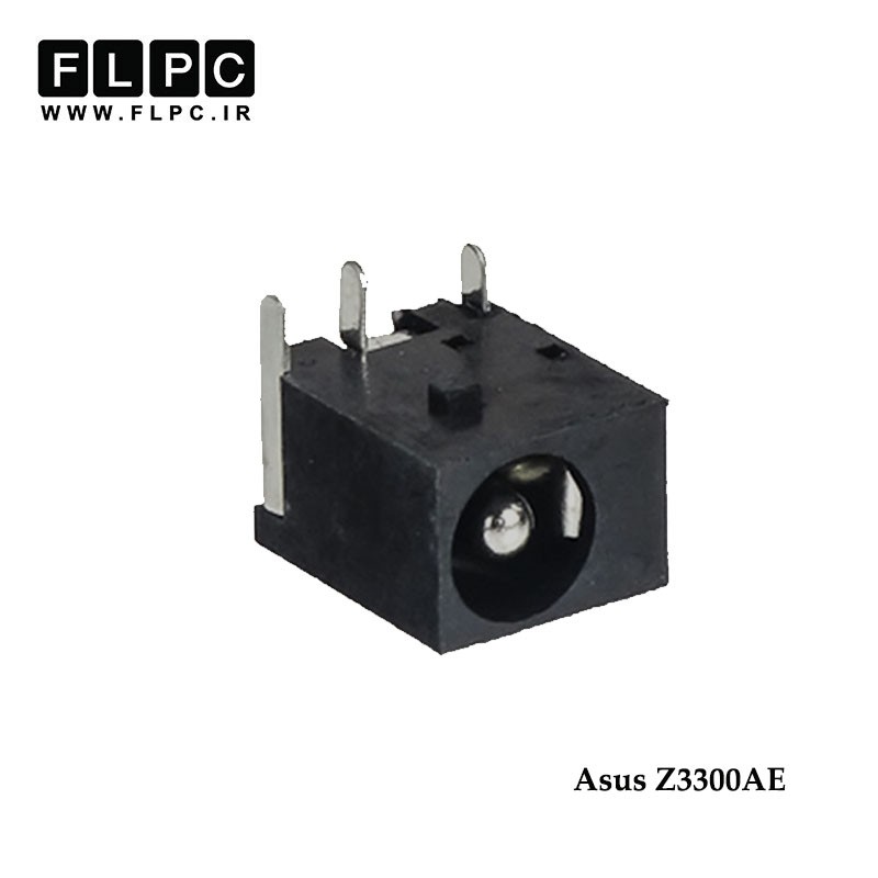 جک برق لپ تاپ ایسوس نرمال خوابیده 3 پایه ASUS Laptop DC Jack Normal Z3300AE FL119