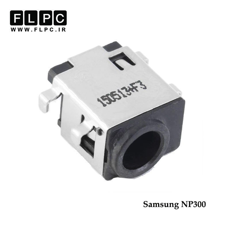 جک برق لپ تاپ سامسونگ سه پایه ازکنار برعکس Samsung Laptop DC Jack NP300 Inside PCB FL252